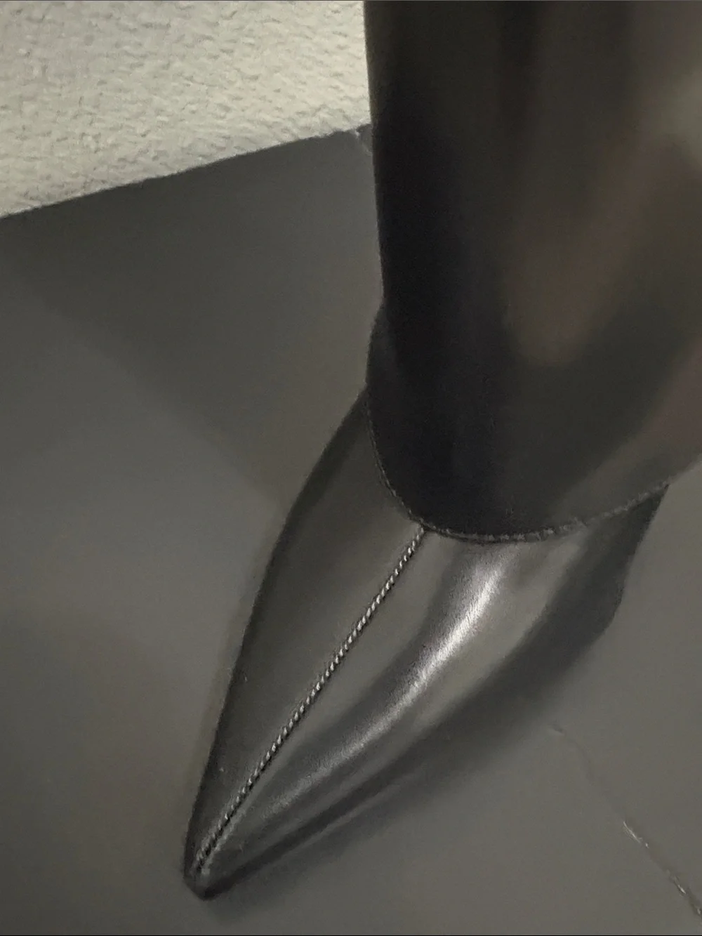 Over-the-Knee Pointed-Toe Stiletto Boots